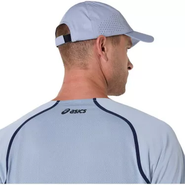 Asics Match SS T-shirt grijsblauw