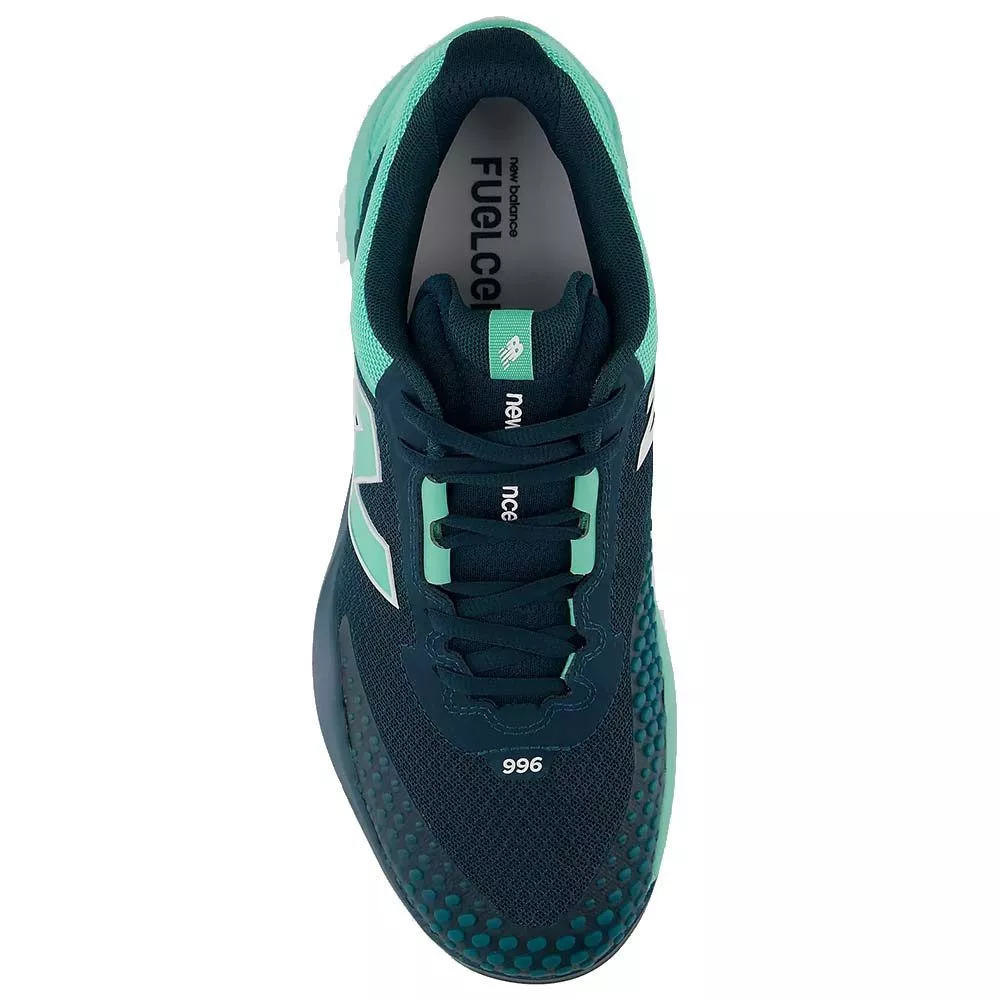 New Balance FuelCell 996 v6 tennisschoenen gravel donkergroen / groen