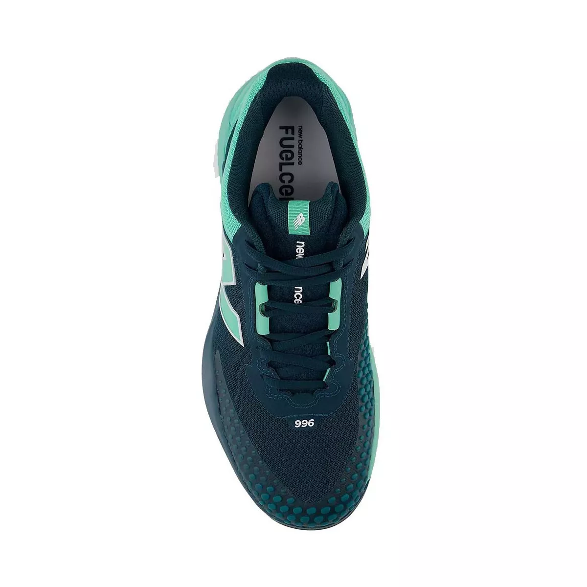 New Balance FuelCell 996 v6 tennisschoenen gravel donkergroen / groen