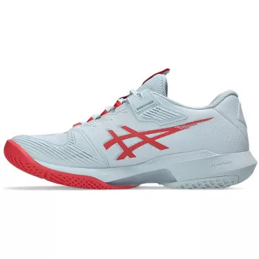 Asics Gel Solution Speed FF 4 tennisschoenen dames pastelblauw / rood