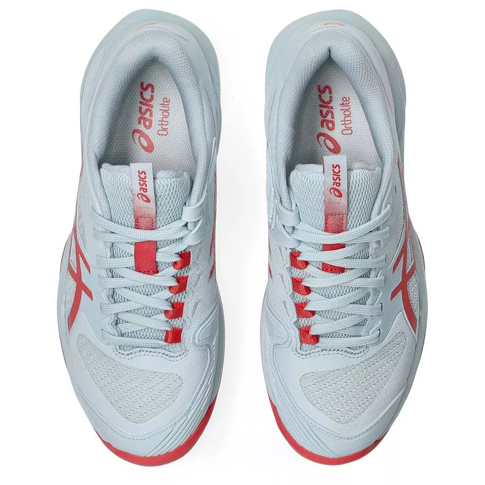 Asics Gel Solution Speed FF 4 tennisschoenen dames pastelblauw / rood