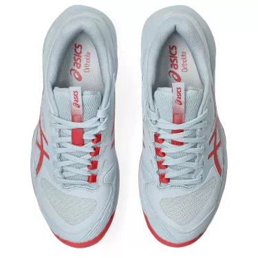 Asics Gel Solution Speed FF 4 tennisschoenen dames pastelblauw / rood