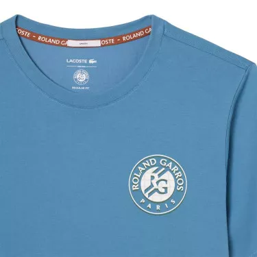Lacoste Roland Garros T-shirt Lichtblauw