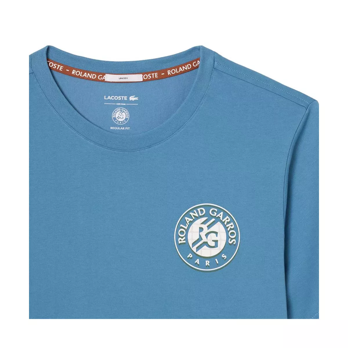 Lacoste Roland Garros T-shirt Lichtblauw
