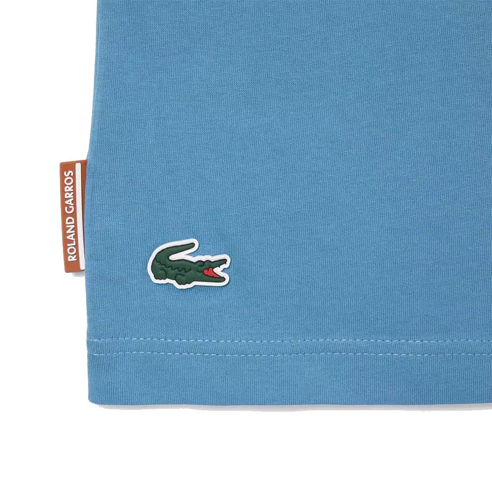 Lacoste Roland Garros T-shirt Lichtblauw