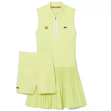 Lacoste Tennis Roland Garros jurk groen