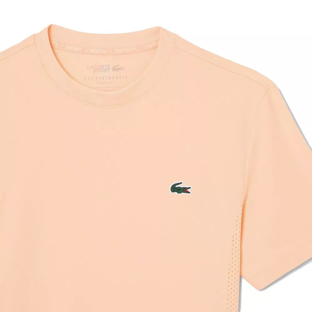 Lacoste Tennis Novak Djokovic T-shirt oranje