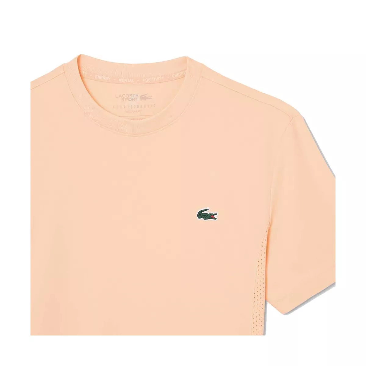 Lacoste Tennis Novak Djokovic T-shirt oranje