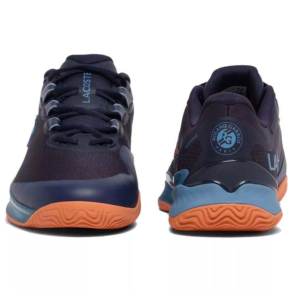 Lacoste AG-LT Ultra Roland Garros tennisschoenen gravel marineblauw