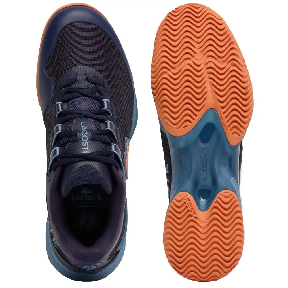 Lacoste AG-LT Ultra Roland Garros tennisschoenen gravel marineblauw