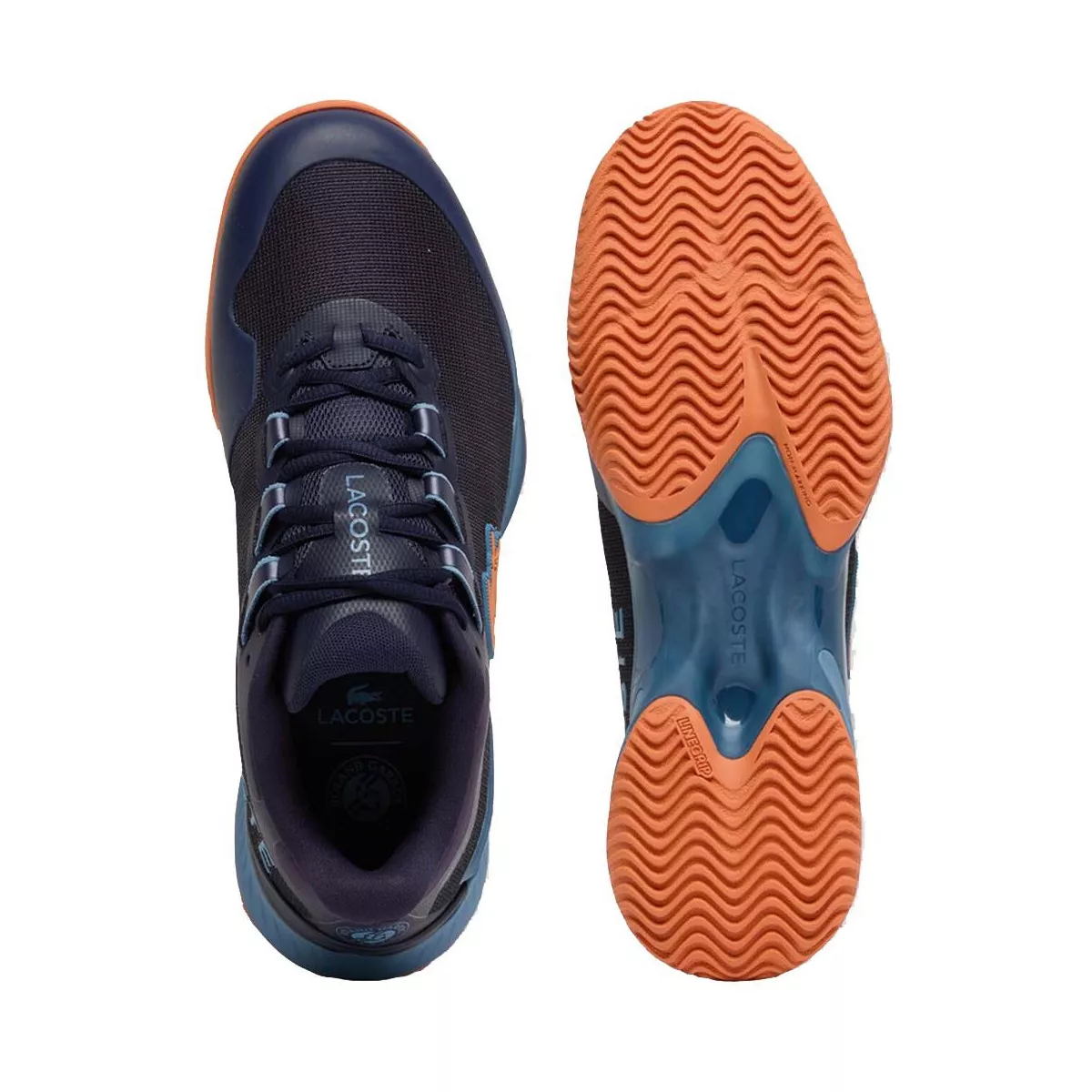 Lacoste AG-LT Ultra Roland Garros tennisschoenen gravel marineblauw