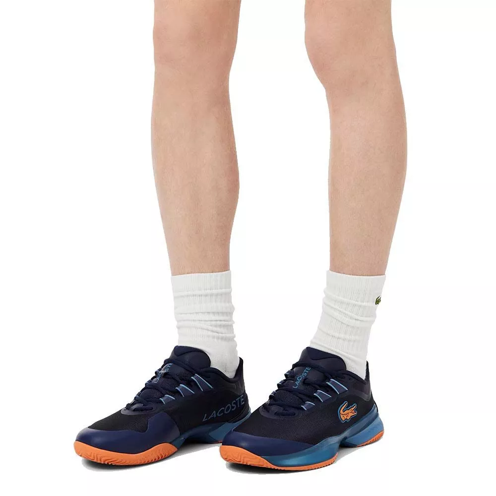 Lacoste AG-LT Ultra Roland Garros tennisschoenen gravel marineblauw