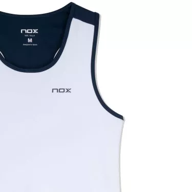 Nox Team 26 tanktop dames wit / marineblauw