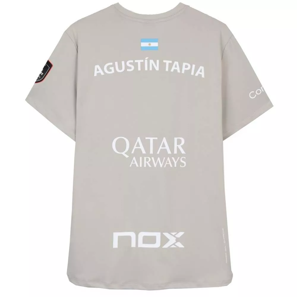 Nox AT10 Agust&iacute;n Tapia 2026 T-shirt grijs