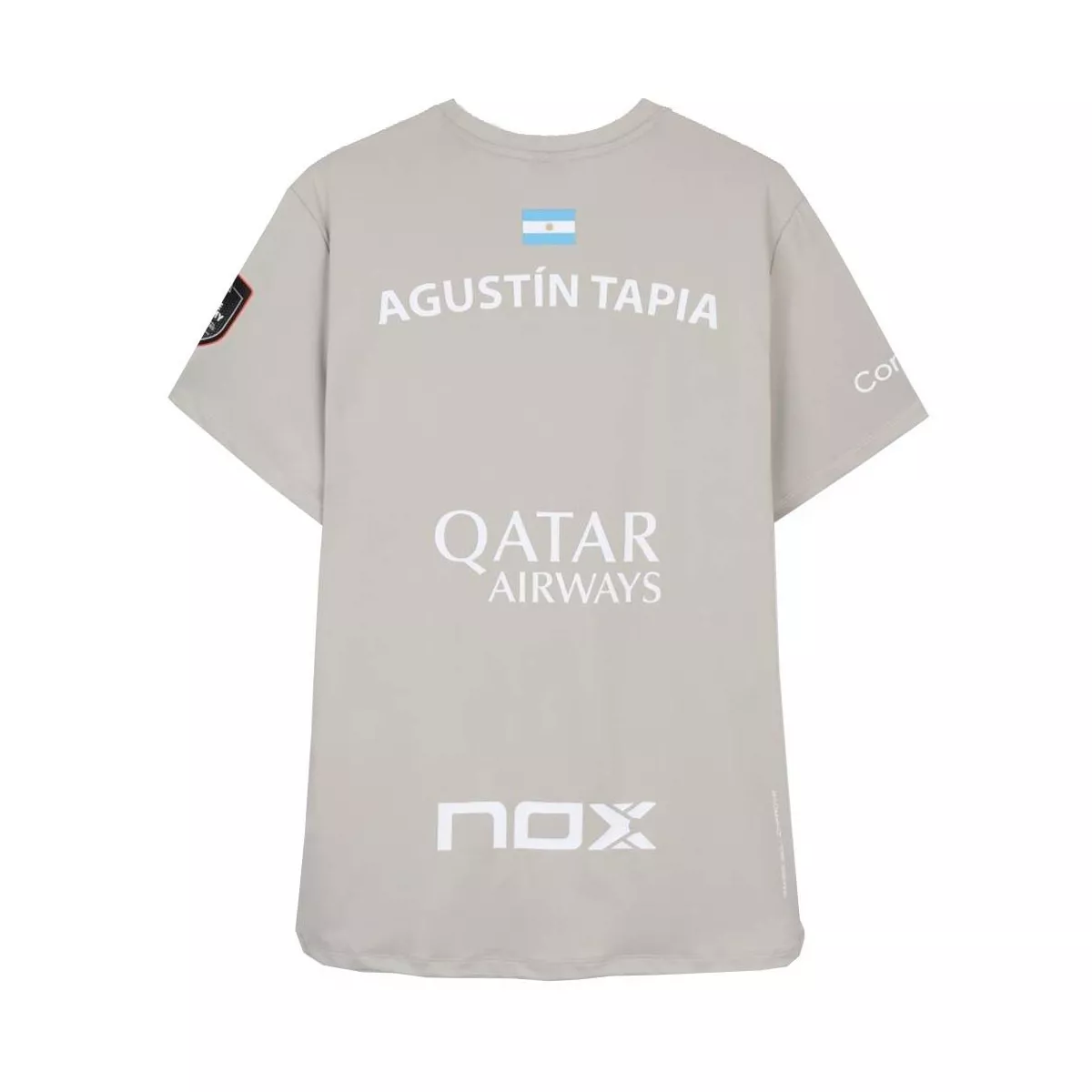 Nox AT10 Agust&iacute;n Tapia 2026 T-shirt grijs