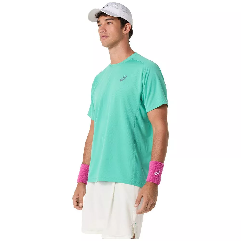 Asics Game SS T-shirt groen