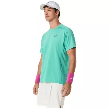 Asics Game SS T-shirt groen