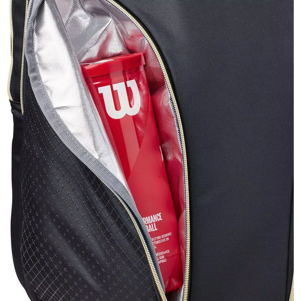 Wilson Defy V1 Padel rugzak zwart / goud