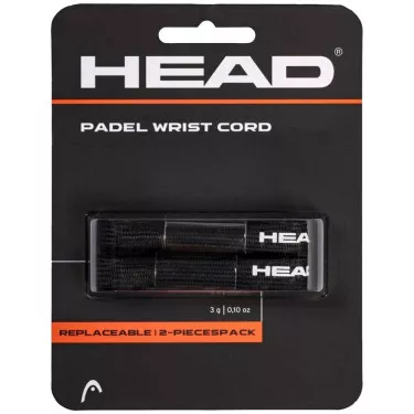 Head Padel Polsbandje x2 Zwart