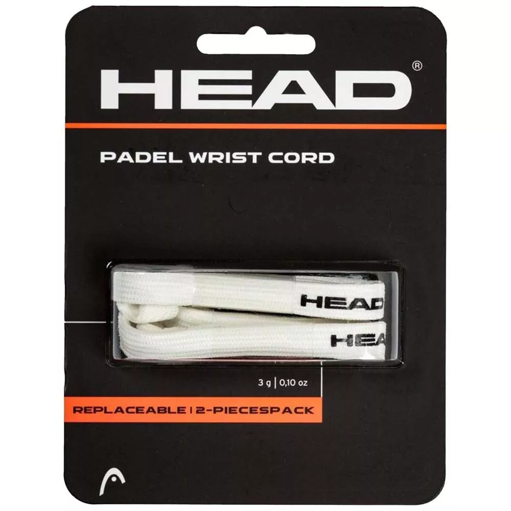 Head Padel Wrist polskoord wit x2