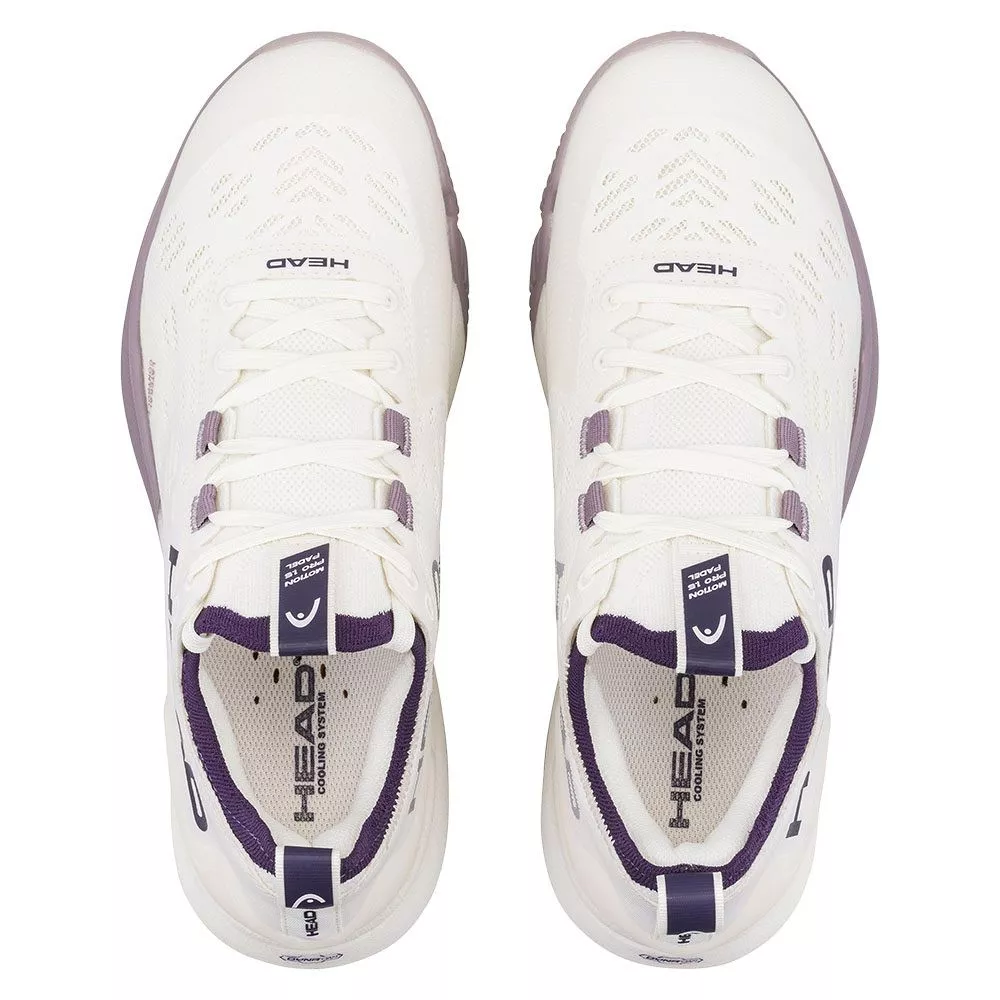 Head Motion Pro 1.5 padelschoenen dames wit / paars