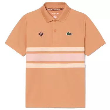 Lacoste Roland Garros ballenjongen polo junior oranje