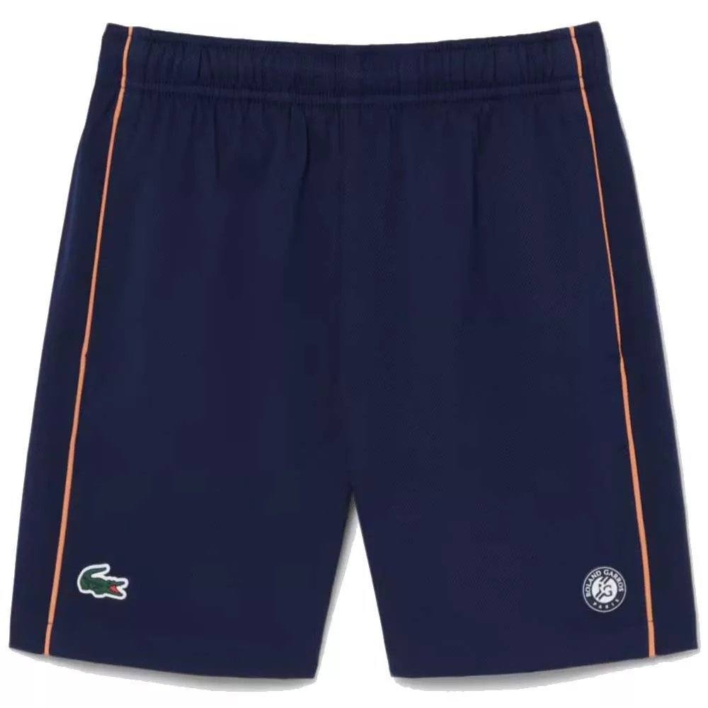 Lacoste Roland Garros Ballenjongen Short Junior - Marineblauw