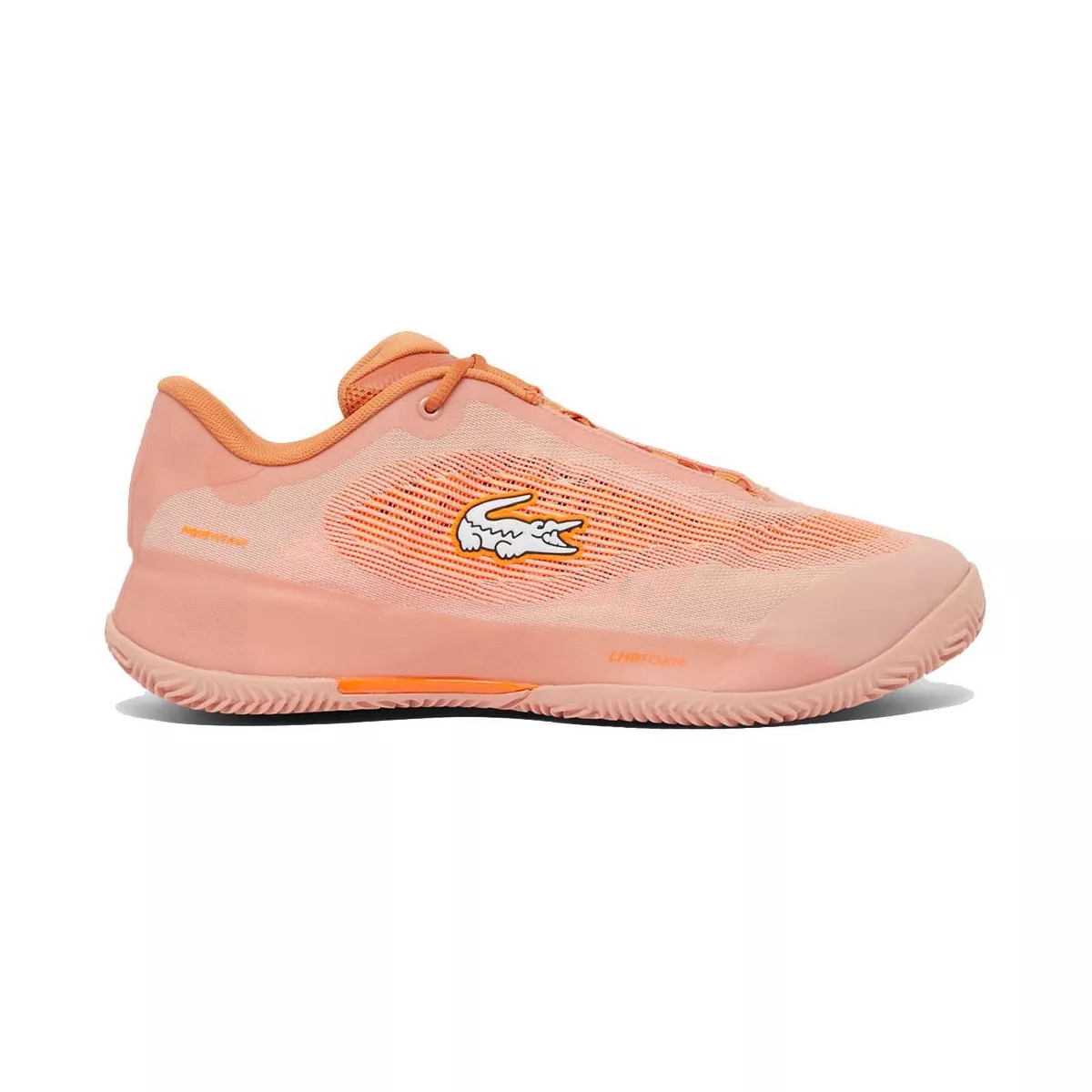 Lacoste AG-LT Pro x Daniil Medvedev tennisschoenen gravel oranje