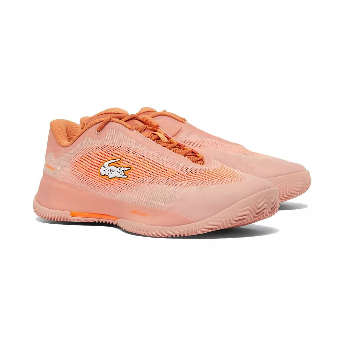 Lacoste AG-LT Pro x Daniil Medvedev tennisschoenen gravel oranje