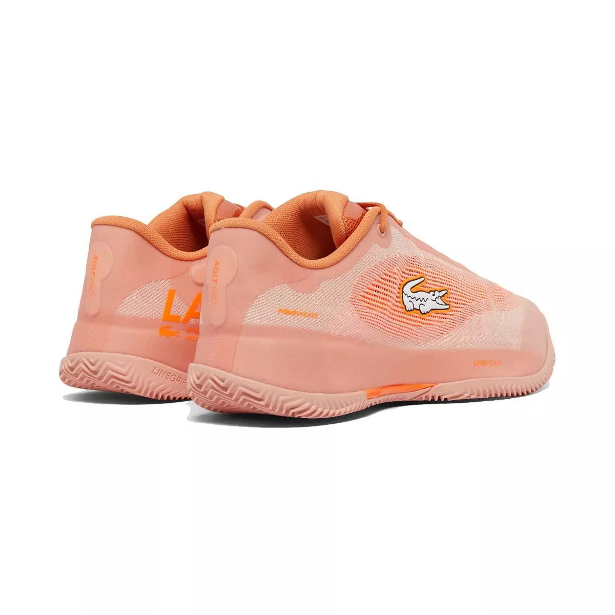 Lacoste AG-LT Pro x Daniil Medvedev tennisschoenen gravel oranje
