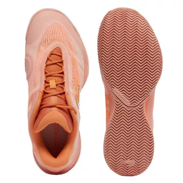 Lacoste AG-LT Pro x Daniil Medvedev tennisschoenen gravel oranje