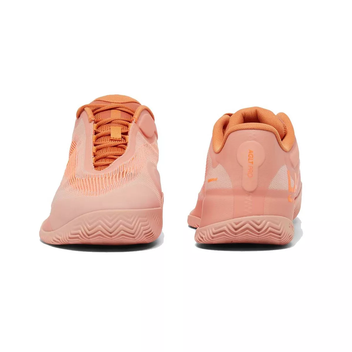 Lacoste AG-LT Pro x Daniil Medvedev tennisschoenen gravel oranje