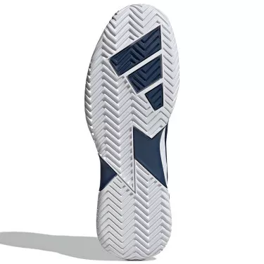 Adidas Defiant Speed 2 tennisschoenen marineblauw / wit