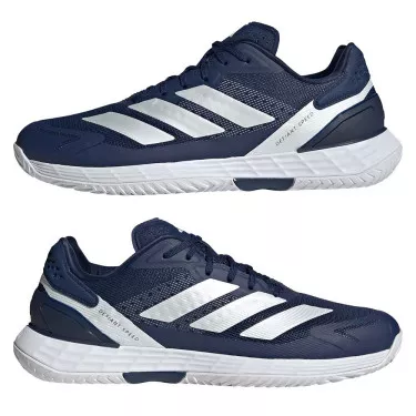 Adidas Defiant Speed 2 tennisschoenen marineblauw / wit
