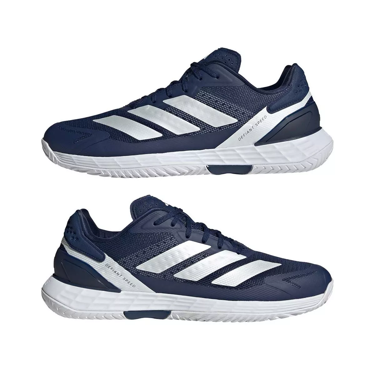 Adidas Defiant Speed 2 tennisschoenen marineblauw / wit