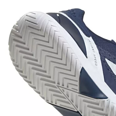 Adidas Defiant Speed 2 tennisschoenen marineblauw / wit
