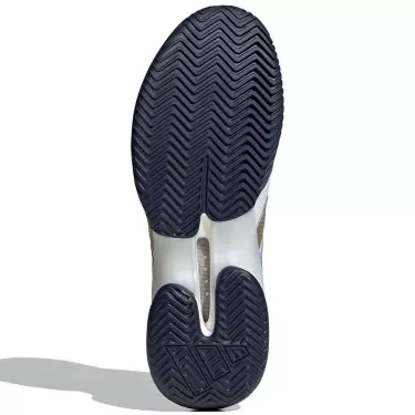 Adidas Barricade 14 tennisschoenen wit / marineblauw