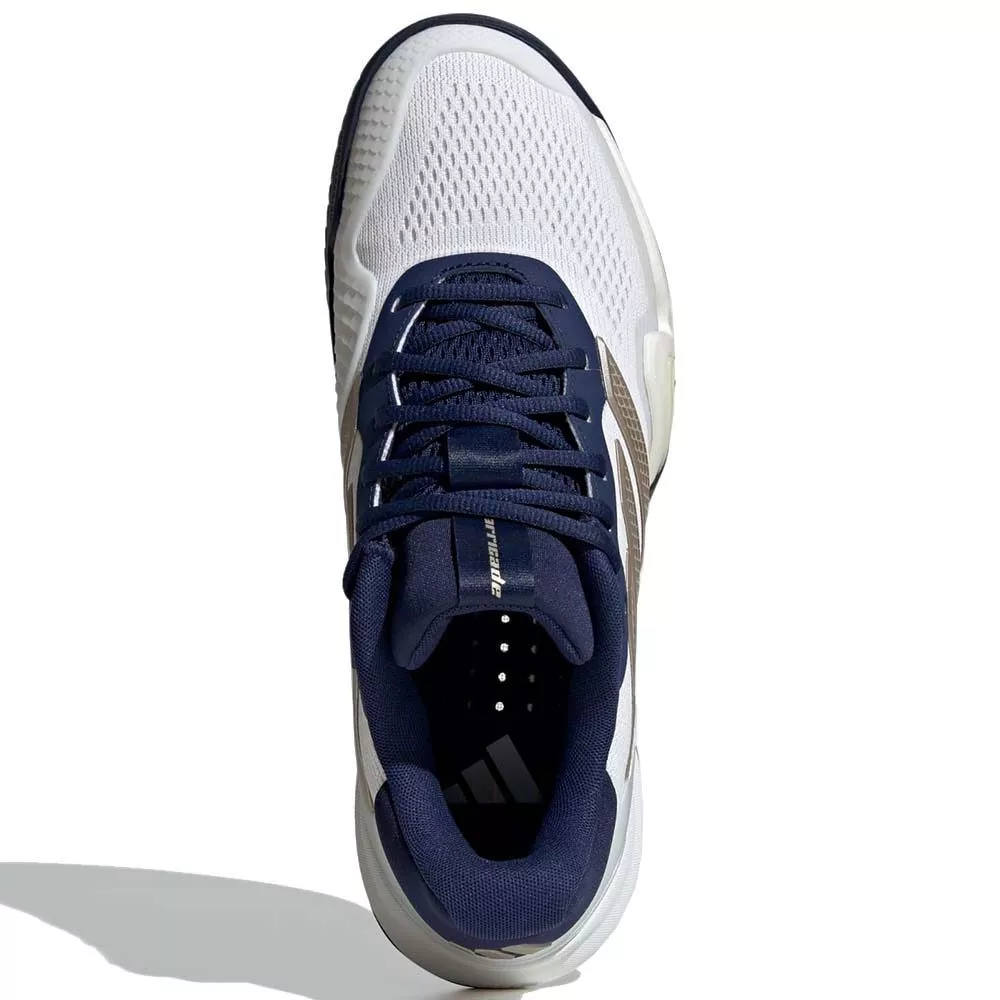 Adidas Barricade 14 tennisschoenen wit / marineblauw