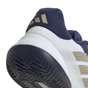 Adidas Barricade 14 tennisschoenen wit / marineblauw
