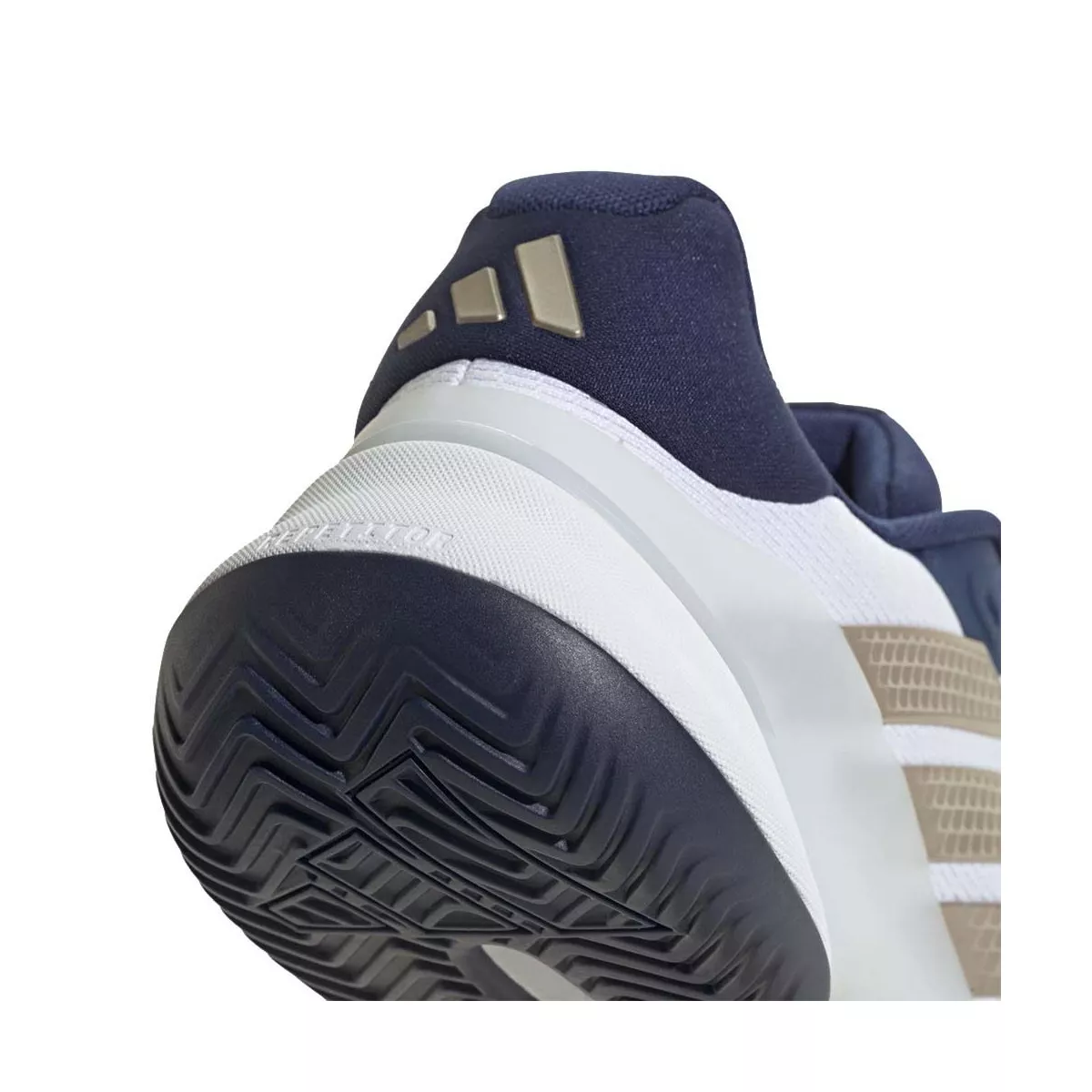 Adidas Barricade 14 tennisschoenen wit / marineblauw