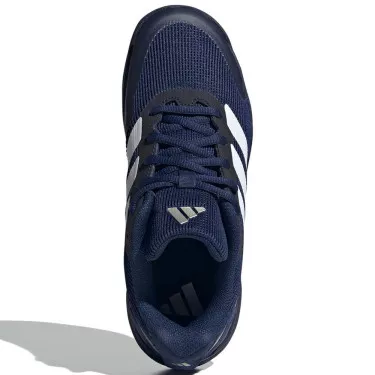Adidas Ubersonic tennisschoenen junior marineblauw
