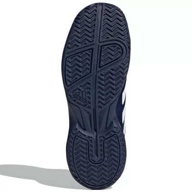 Adidas Ubersonic tennisschoenen junior marineblauw