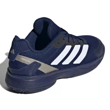 Adidas Ubersonic tennisschoenen junior marineblauw
