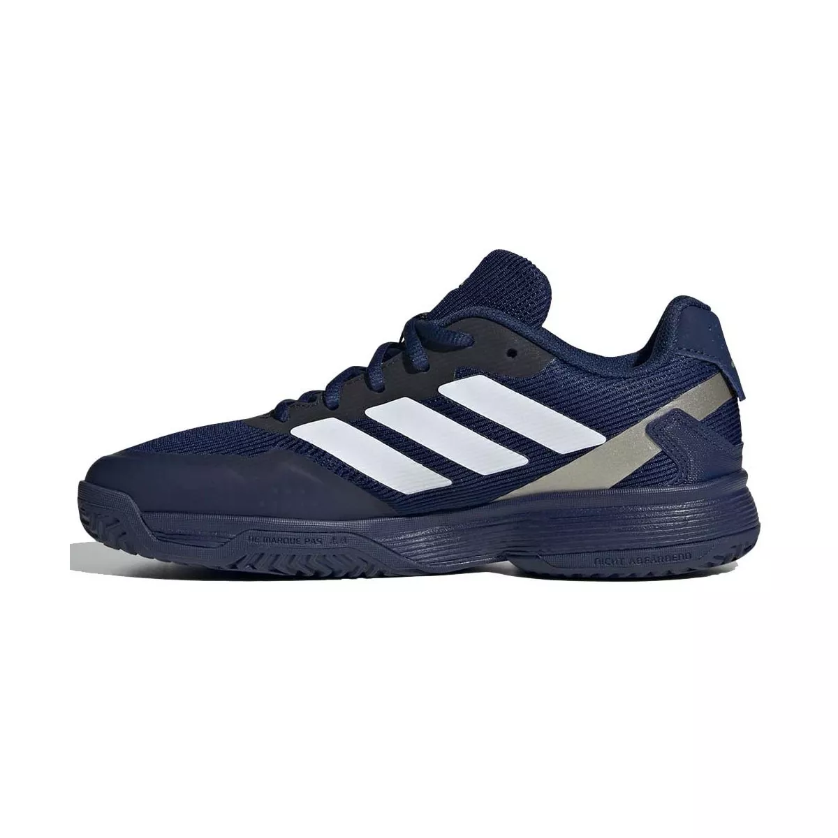 Adidas Ubersonic tennisschoenen junior marineblauw