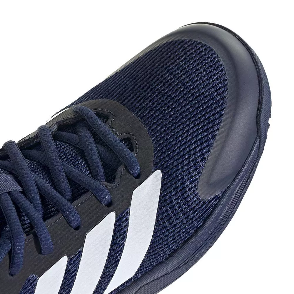 Adidas Ubersonic tennisschoenen junior marineblauw