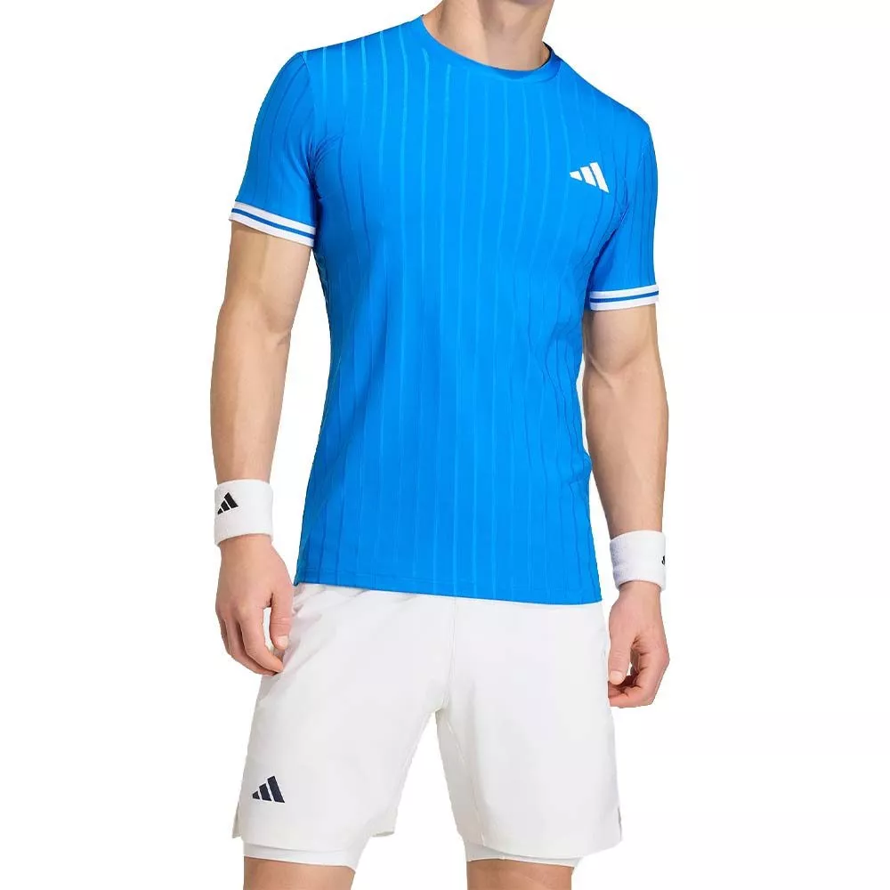 Adidas Pro FreeLift T-shirt hemelsblauw