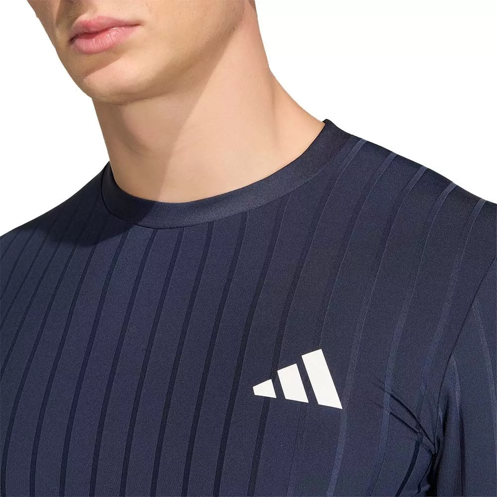 Adidas Pro FreeLift Paris T-shirt marineblauw