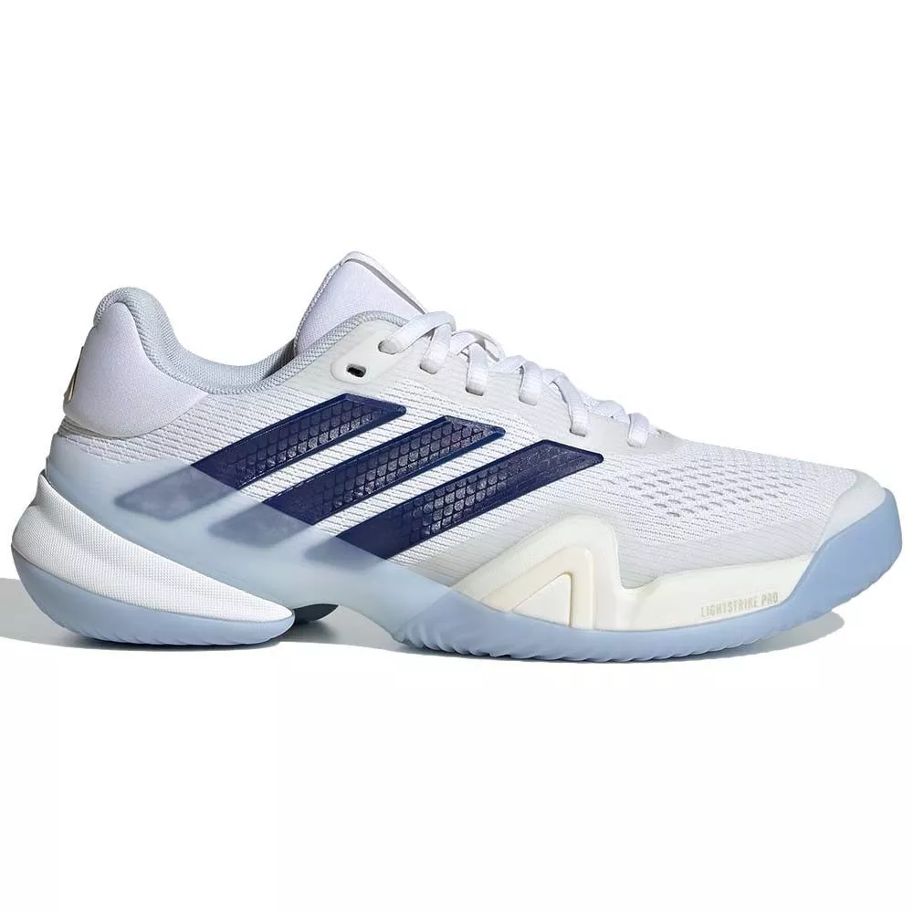 Adidas Barricade 14 tennisschoenen dames wit / blauw