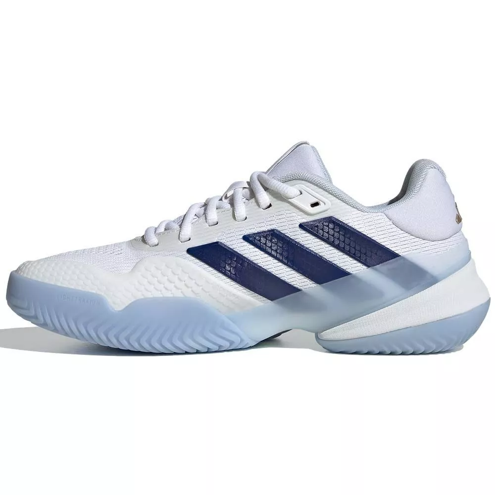 Adidas Barricade 14 tennisschoenen dames wit / blauw