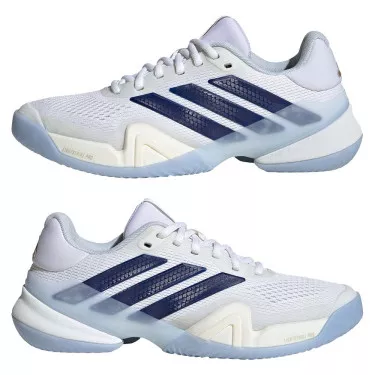Adidas Barricade 14 tennisschoenen dames wit / blauw
